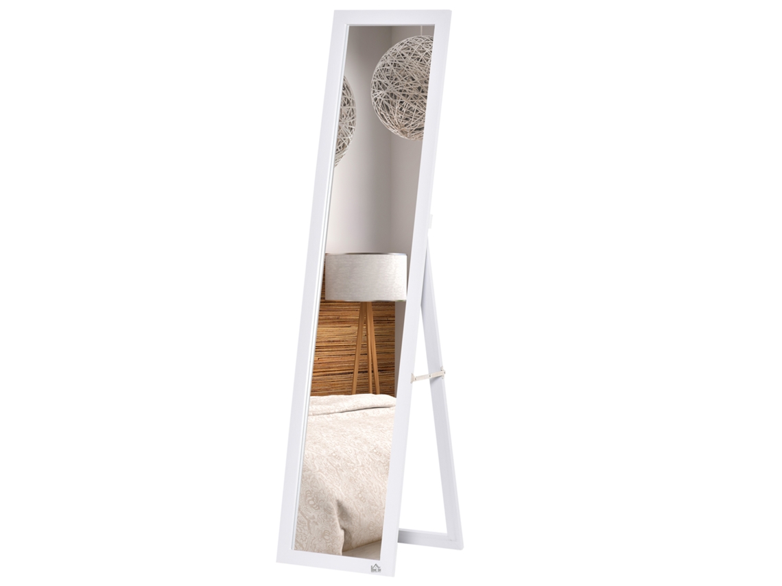 Espelho Corpo Inteiro Parede Chão 154cm Branco