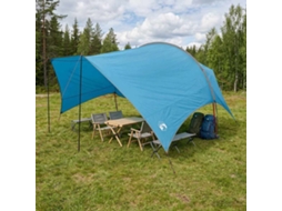 Vidaxl Tarp De Camping Resistente À Água Azul 550 X 400 X 230 Cm