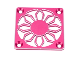 Capa de Ventoinha de Resfriamento Alumínio Rc Carro Vermelho Rosa