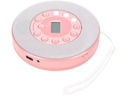 Leitor Cd Portátil Tonysa Com Bluetooth, Bateria Recarregável De 2000 Mah Com Alto-falantes Integrados