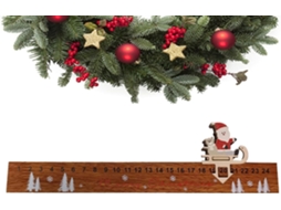 Calendário Do Advento Com Contagem Regressiva Para O Natal– 24 Dias De Surpresas Natalinas| Design Durável E