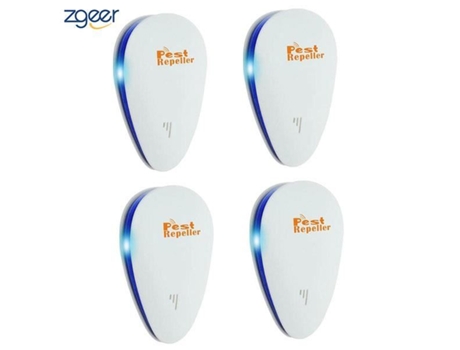 Repelente Ultrassônico De Roedores De Insetos, Repelente Eletrônico De Luz Noturna, Forno Anti Barata Moscas Mosquito Baratas Zgeer