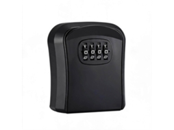 Cofre Chaves Eifson Segredo 4 Dígitos 8x4x9.5cm (preto)