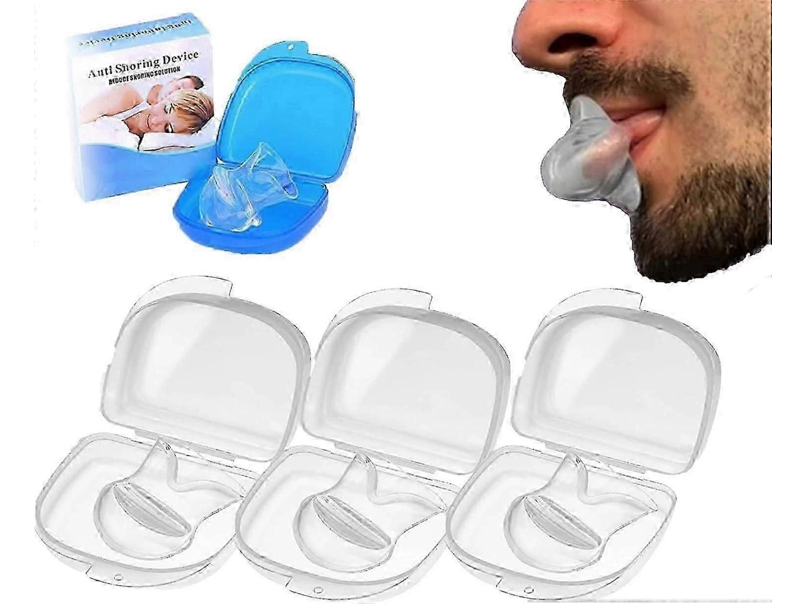 Aparelho Antirronco Snore Destroy, Suporte para Língua Snore Destroy, Aparelho Antirronco para Melhorar a Qualidade do Sono 2025 TAISHENGDA