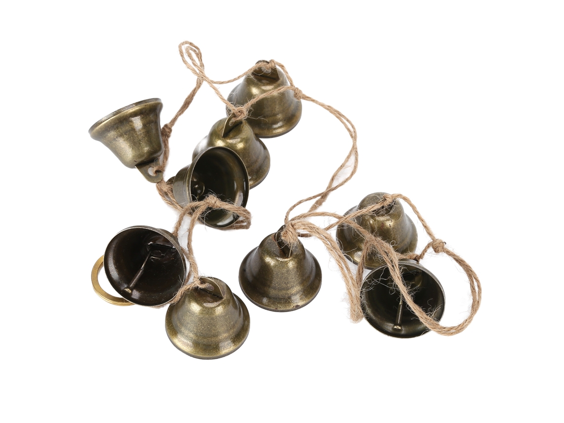 Sinos de Cobre MARCA para Decoração de Casamento
