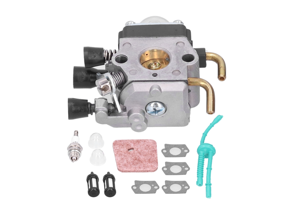 Conjunto de Carburador Primerox para Stihl Hl45 Hs45 Km55 Fc55 Fs45 Fs46 Fs55