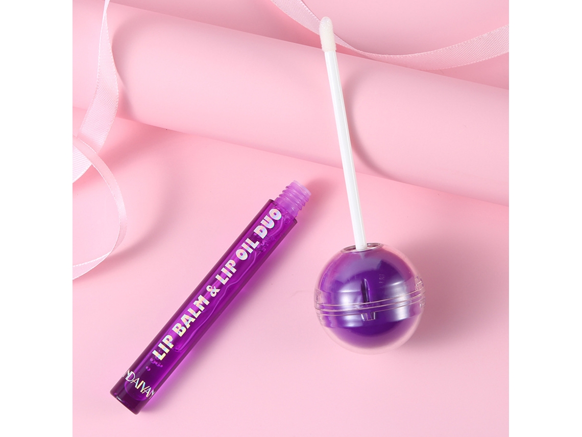 Pintalabios Cambio De Color 2 En 1 Handaiyan Hidratante Aceite Labial Brillo Labial 6g+1.8ml
