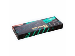 Canyon Cnd-Skb7-Us Teclado Usb Qwerty Estados Unidos Internacional Preto Cinzento