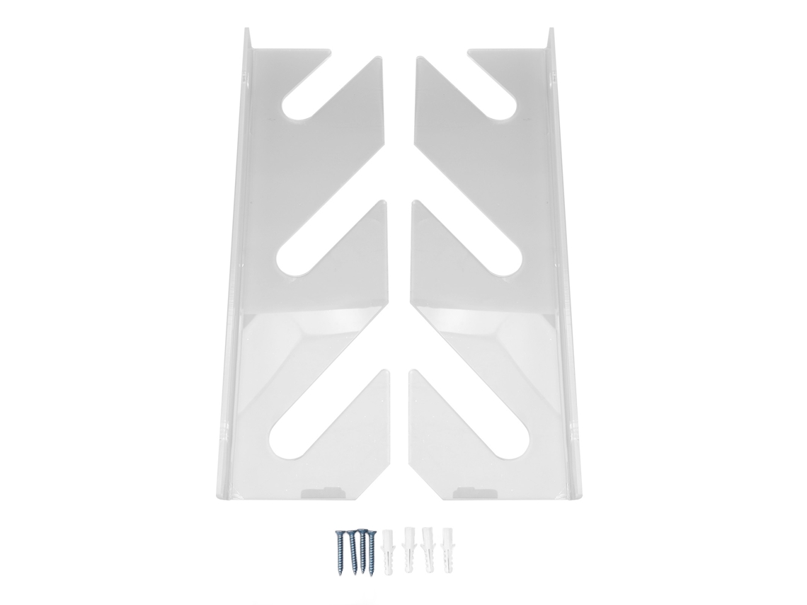 Suporte de Parede para Skateboard 3 Camadas em Acrílico, para Longboards e Snowboards | S/MARCA