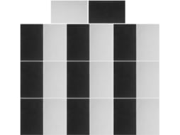 Conjunto de 10 Adesivos de Pvc com Led nas Cores Branca e Preta. SFUSHOS
