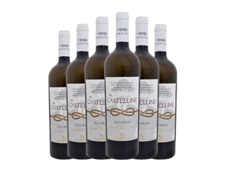 Vinho branco CANTINE DEL FUNARO Lu Castelline Pecorino Terre di Chieti (0.75 L - 6 Unidades)
