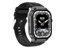 Smartwatch AMOLED de 2,06 polegadas com monitor de saúde, chamadas Bluetooth e rastreador de atividades físicas para Android e iOS. Ly Ebike