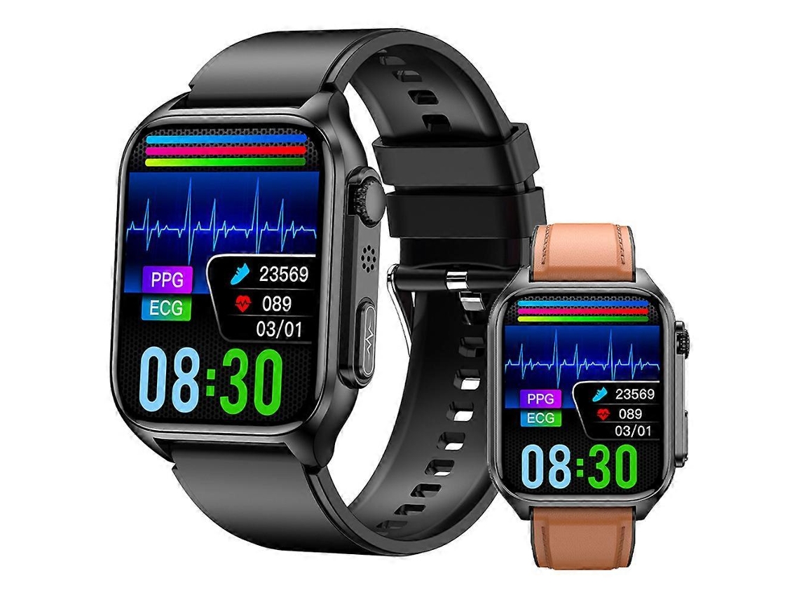 Relógio inteligente AMOLED TK12 2023 para homens, monitoramento de temperatura corporal, chamadas, smartwatch fitness, bicicleta elétrica