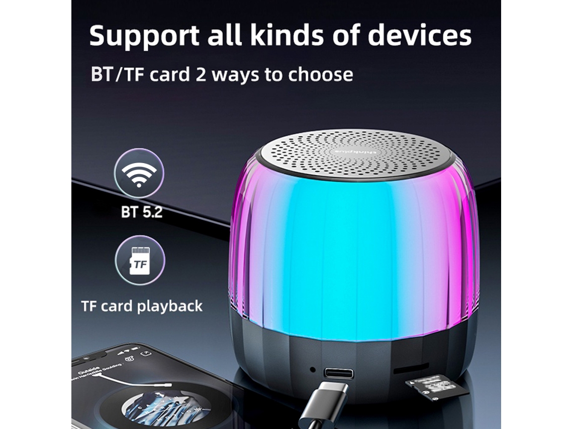 Caixa De Som Bluetooth Thinkplus K3 Plus Portátil