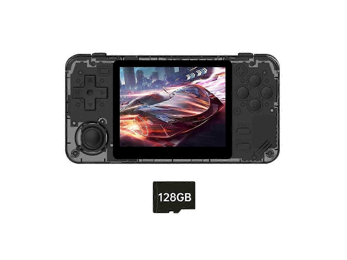 Console De Jogos Portátil Rgb10x Com Tela Ips De 3,5 Polegadas, 128 Gb E Código Aberto Para Simulador De Psp. Hengjian