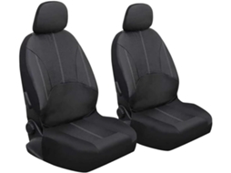 Capa Removível Para Assento De Carro Em Couro Pu Preto Moderno E Simples.