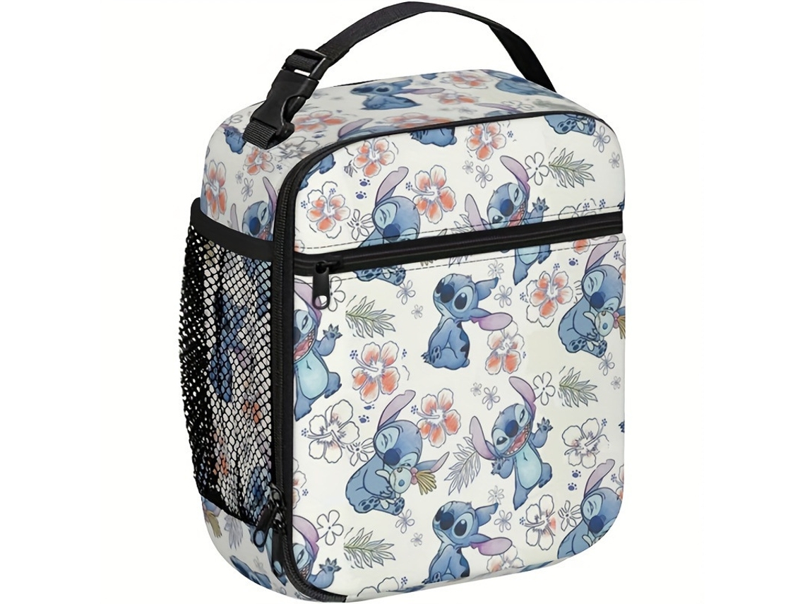 Lancheira térmica Aquaforge Stitch para piquenique escolar (34)