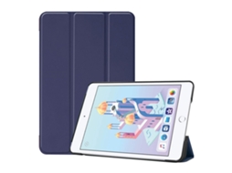 Capa Treviks Couro para iPad Mini 2019, Azul Escuro