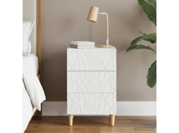 Vidaxl Mesa-de-cabeceira Branco 43 X 39,5 X 66,5 Cm