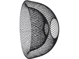 Luminária De Parede Compacta E Elegante Em Ferro Metálico Com Design Vazado De Dupla Camada, Compatível Com Lâmpadas, Ideal Para Sala De Estar.