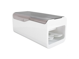 Caja De Armazenamento De Ovos Com Dispenser Rotativo Para Refrigerador