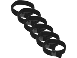 Kit De 10 Tiras Elásticas Para Lancheira Bento, 25 Mm, Multicoloridas, Em Nylon, Duráveis E Práticas, Ideais Para Fixar