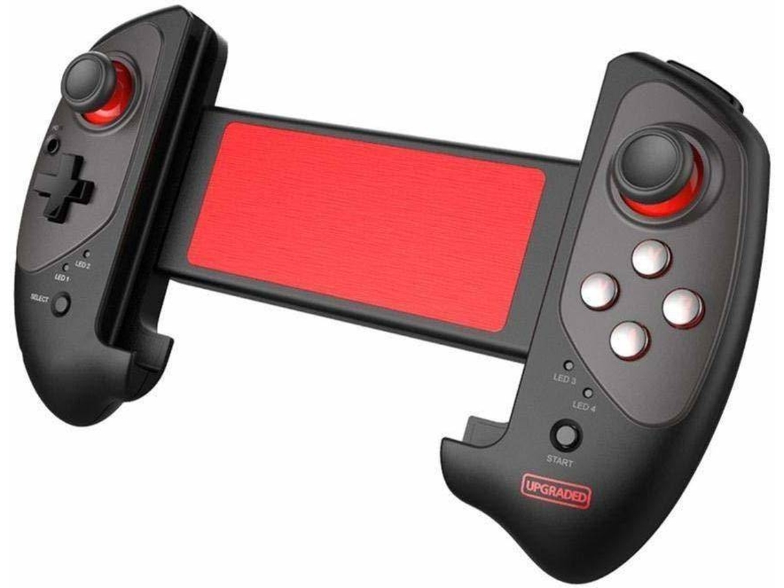 YIZHOOD Novo Controlador de Jogo Sem Fio Bluetooth Gamepad Telescópico para Ios / Android / Win / Pc / Tvpreto YIZHOOD