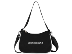 Bolsas De Ombro Pequenas De Nylon Para Mulheres, Bolsa Casual, Mini Bolsa Simples Para Bolsas, Clutch, Bolsas Femininas De Axila, Pretas