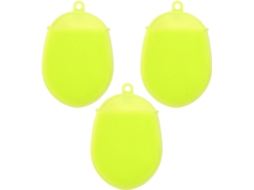 Lurelia Kit De 3 Escovas De Banho Para Bebé De Cuidado Corporal, Pega Ergonómica, Escovagem A Seco E Massagem Suave