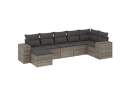 Garden Sofa Set, Garden Sofa Sets Vidaxl Cinzeto Rattan / Vime (n/a)