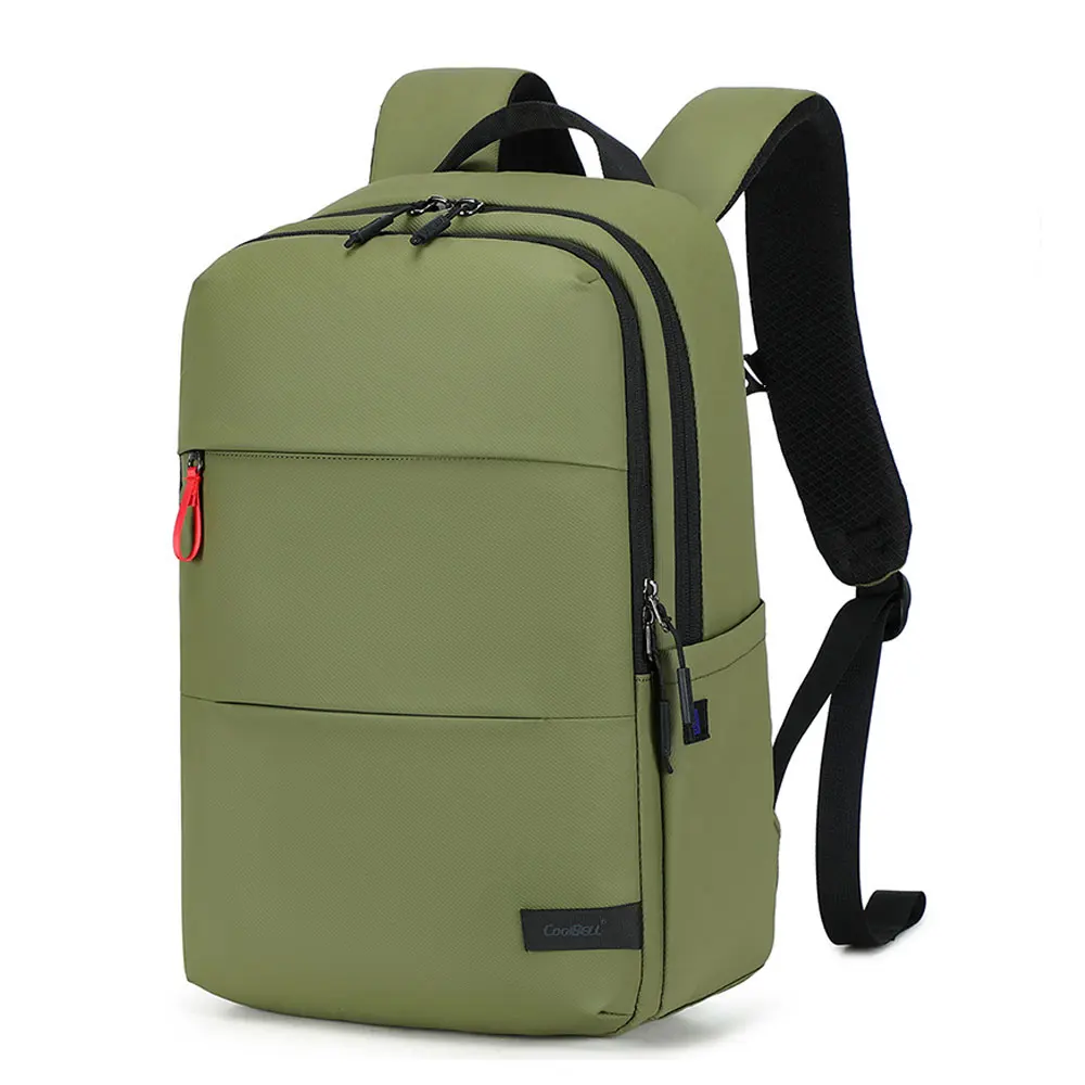 Mochila De Viagem Masculina (cb-8312 Verde Militar), Grande Capacidade, Impermeável, Ideal Para Viagens De Negócios E Bagagem De Mão.