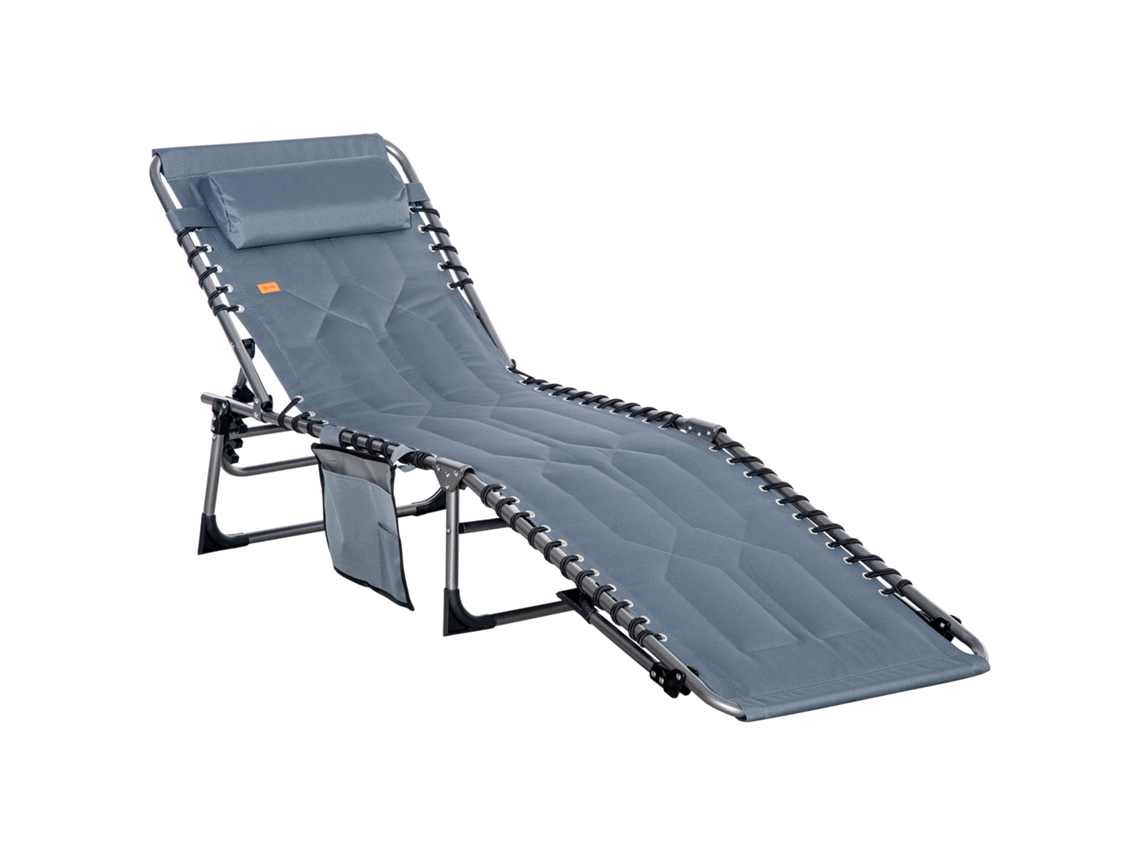 Redário para 2 Pessoas com Suporte, Bolso Lateral e Toldo, Capacidade 180 Kg, 175x112x165 Cm, Bege | S/MARCA