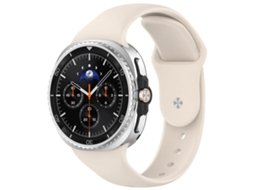 Bracelete para Samsung Galaxy Watch 8/8 Classic Silicone com Fivela Reversa Clássica Starlight XIAOMOYU