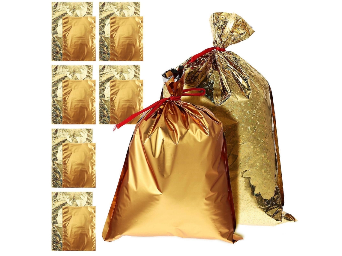 24 Sacos De Presente Reutilizáveis De Natal, Para Doces E Chocolates, Lembrancinhas