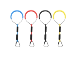 Conjunto de 4 Anéis Gimnásticos Coloridos, para Crianças, Parquinho, Escalada, Esporte