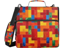 Conjunto de 3 Anéis de Massa com Data, 8cm, Alça de Ombro Removível, Inclui Bolsa com Zíper para Armazenamento Portátil
