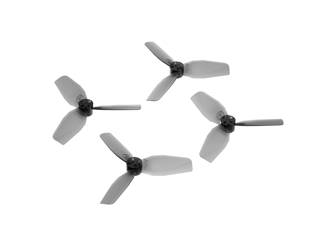 4 Pares Hélices Policarbonato 3 Pás Drone Corrida Fpv Cinewhoop 2 Polegadas e 2s Iflight Defender 20 Lite . MDUG (peças Substituição 2020)