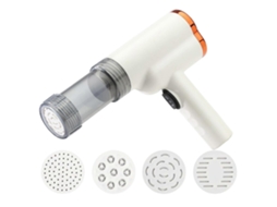 Máquina De Fazer Massa Elétrica Com Bateria Recarregável, Moldes Multiformato, Sem Fio Para Cozinhar Em Casa, Branca.