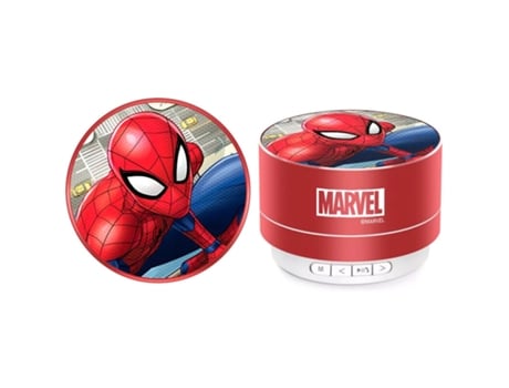 Coluna De Som Portátil Sem Fios Marvel Spiderman Ert Group