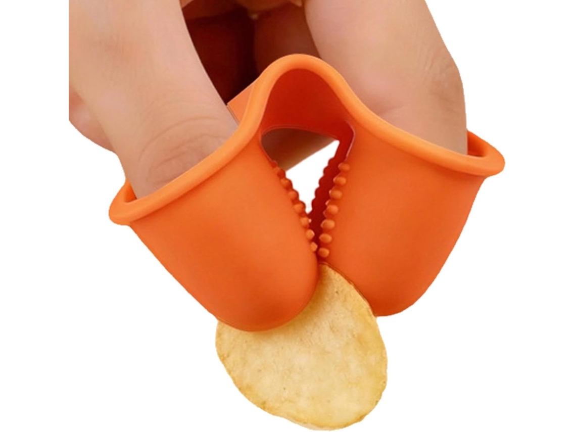 Protetores De Dedos De Silicone, Antiderrapantes E Resistentes Ao Calor.