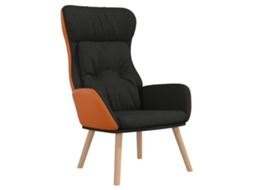 Relaxing Chair, Relaxing Chairs Vidaxl Preto Tecido