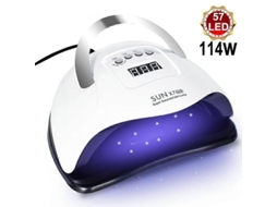 Secador de Unhas Led Lâmpada Uv para Curar Todos os Esmaltes Gel com Sensor Movimento Manicure Pe Dicure Salon Tool GOKOCO