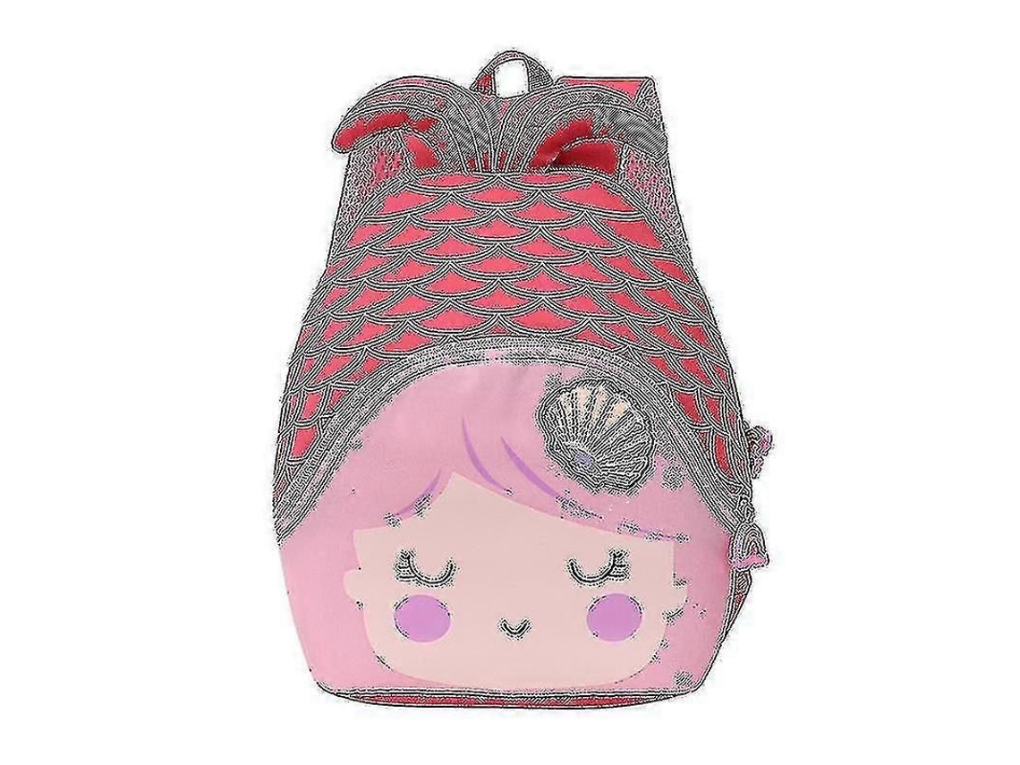Mochila Pré-escolar, Feminina, 3d, Vermelha, Aulas