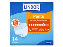 Cuecas Incontinência Pants Maxi L Lindor