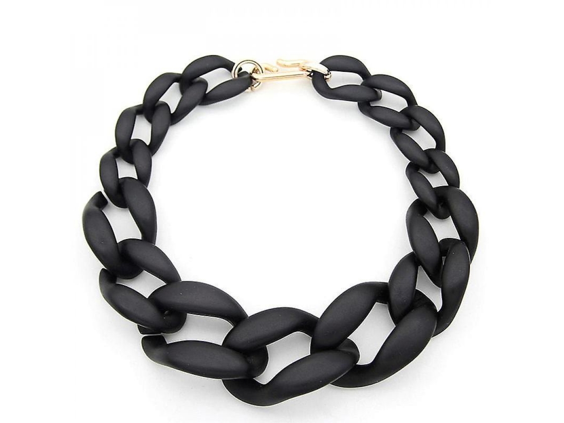 2026-collares Choker Para Mujer Cadena Acrílica Gruesa Moda Grande Fgq