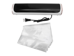 Embaladora a Vácuo Automática 120w compacta com 10 sacos para carnes frutas legumes | S/MARCA
