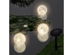 Bola Luz Led Solar Flutuante Para Piscina Lagoa