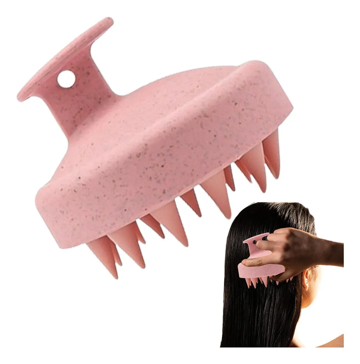 Shampoo e escova de cabelo de silicone Vayotoy