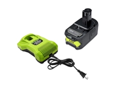 Bateria De Substituição, Li-ion, 18v, Compatível Com Ryobi, 1 6ah 1 Carregador