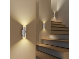 Refletor Solar Led Com Sensor De Movimento, Recarregável, Magnética, Adesiva Para Quarto